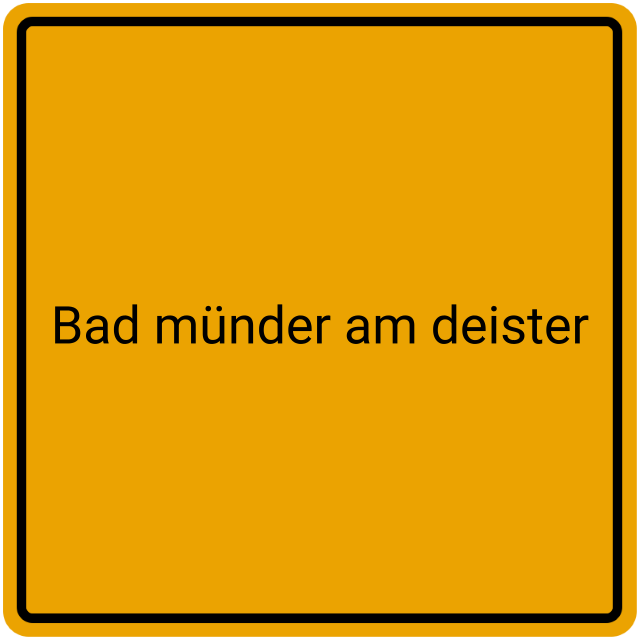 Meldebestätigung Bad Münder am Deister